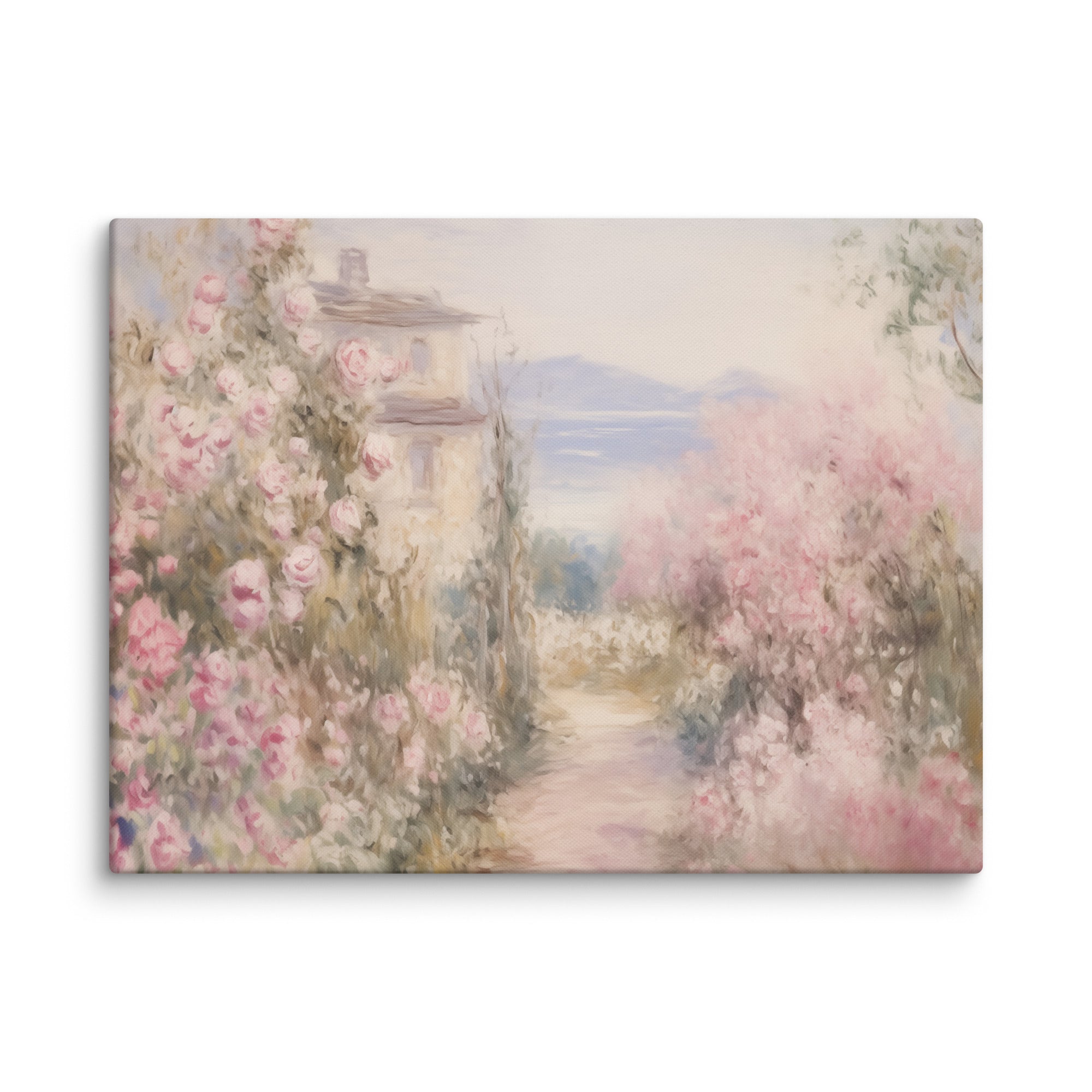 Cottage Monet Canvas