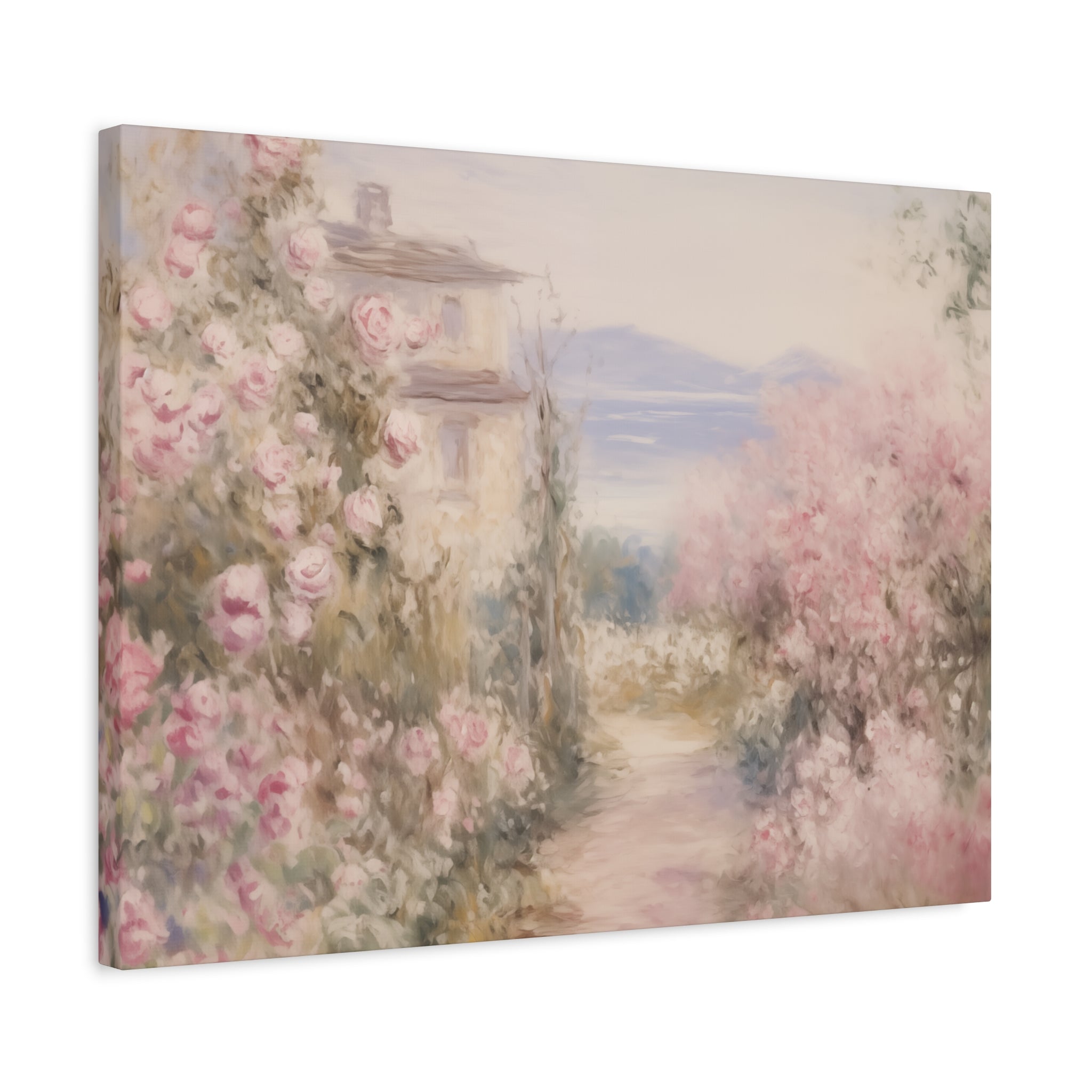 Cottage Monet Canvas